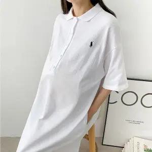 [보리보리/보리맘]PK 카라 반팔 단추 자수 수유 원피스 빅사이즈 임부복 AN361