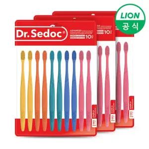 닥터세닥 컬러팝 어드벤스 칫솔 10개입 3세트 총 30개