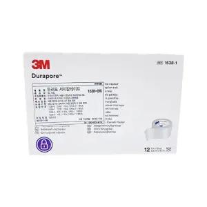 3M 듀라포 실크반창고 의료용 테이프 1538-1 1인치 12롤