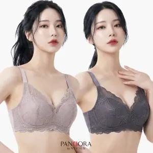 비비안 노와이어 브라 레이스 몰드 브래지어 여성 속옷 A~C컵 PBR7168
