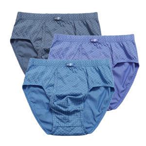 BYC 2218 순면 맥시 삼각팬티 3종 남성용