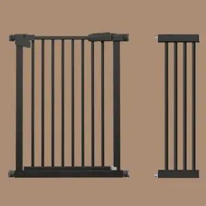 반려동물 세트 83cm+42cm 블랙 안전문 연장패널 (WFHJJ49)