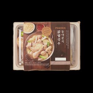 피코크 동대문식 닭칼국수 1.59kg 1개 캠핑 저녁 간식 밀키트