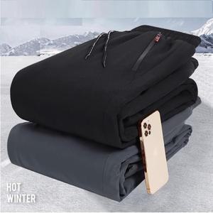 빅사이즈 방한 밴딩 패딩 트레이닝팬츠 겨울 작업복 블랙 3XL