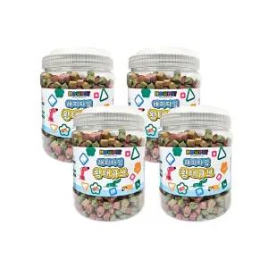 하우펫 해피타임 황태큐브 1kg x 4개