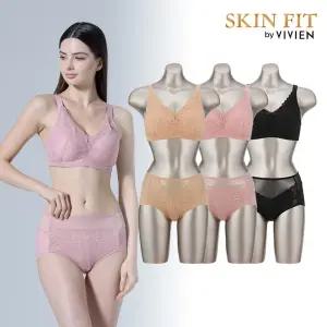 비비안 썸머레이스 노와이어 브라팬티 6종