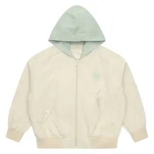 [소이] 여아 후드 배색 항공 점퍼 23S0151_IV