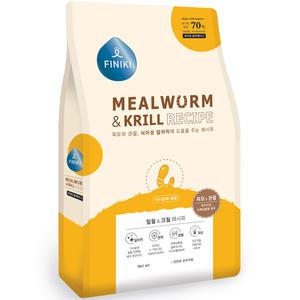피니키 - 70% 유기농 가수분해 밀웜 & 크릴 4kg