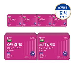 디펜드 여성용 스타일 데일리 패드 요실금 울트라슬림 소용량 일자형16PX6팩