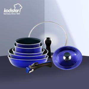 콕스타 비엔나 블루 매직핸즈 후라이팬 궁중팬 5중 다이아몬드 코팅팬 8종세트