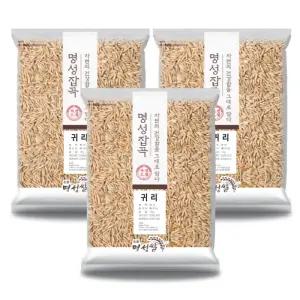 [내일도착] 귀리 1kg 3개 캐나다산 오트밀 통곡물