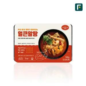 펀쿡 얼큰 알탕 500g 1팩 밀키트 명태알 명태 곤이 캠핑 찌개 간편 요리 2인분