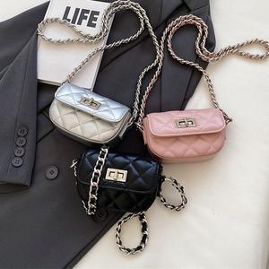 데일리 클래식 미니 체인 크로스 숄더백 가방