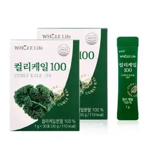 홀라이프 미국산 컬리케일 100 30입, 2개