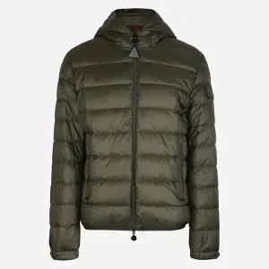 몽클레어 5F 1A00009 597YF 825 나잔 남성 후드 패딩 자켓 올리브 그린