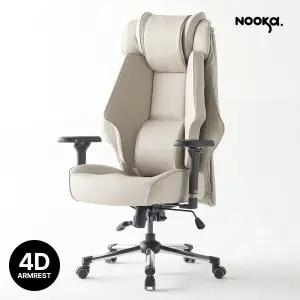 누카 커스텀체어 L900-PRO 4D 게이밍의자 컴퓨터 사무용 책상 학생 중역 PC방 허리 편한 가죽