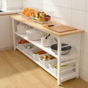 2층 홈바 렌지대 주방 보조미니 수납장 조리 겸용 테이블 60x30x80