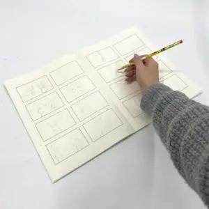 [하프클럽/]설교노트 노트 콘티 스토리보드 4컷 A4