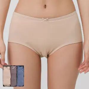 제임스딘 여성 팬티 세트 면스판 맥시 삼각 속옷 3매 JHWPXP62