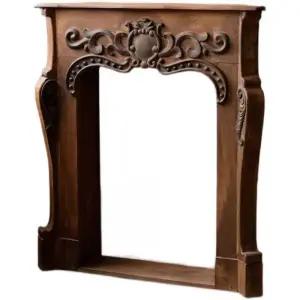 앤틱 벽난로 콘솔 장식장 북유럽 거실 선반 인테리어 복도장 테이블