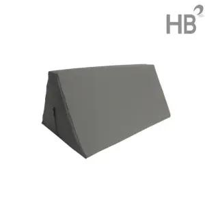 그레이색 삼각베개 / 레자 병원베개 병원용 진찰 찜질방 마사지샵 경락