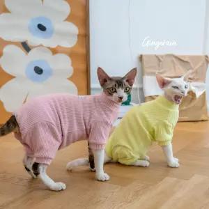 새끼고양이옷 스핑크스 티셔츠 털없는고양이옷 순면 환묘복