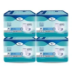 테나 언더웨어 플러스 중형 14매x4팩