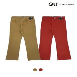 [겟유즈드][지유샵]여) 컬러 크롭 세미플레어 데님(FUMFDDF526M)