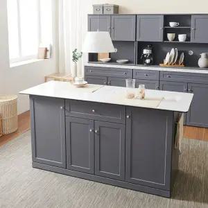 올리브 세라믹 1600 수납형 홈바 아일랜드 식탁 MWF167C (착불)