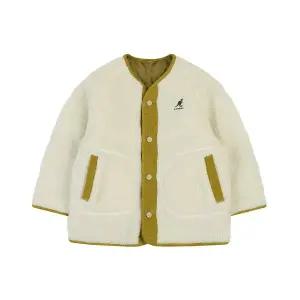 [캉골키즈](의정부점)시어링 리버시블 퀼티드 점퍼 RD 0102 카키 (ARDCFJ01020KH)