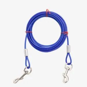 와이어 리드줄 대형견 산책줄 안전 꼬임방지 (WFK0A5H)