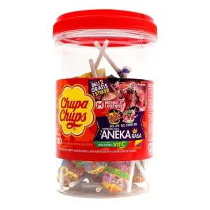 (9GX30개) 츄파 춥스 레드/사탕/캔디/업소용/개별/포장/츄파춥스/가정용/어린이집/학교/유치원/과자/간식