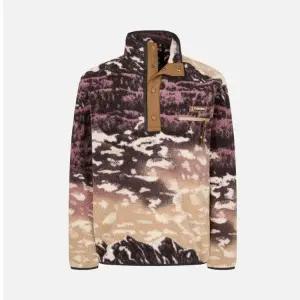 공용 헬베시아 II 프린티드 하프스냅 플리스 풀오버 C64AE4498-225