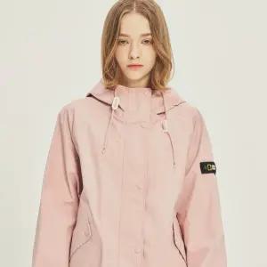 [내셔널지오그래픽] N231WJP910 여성 간절기 숏기장 후드 웨더 자켓 PINK