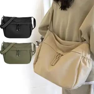 코라비 패브릭 빅 크로스백 여성 대학생 가방