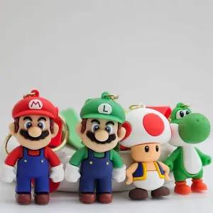 마리오 루이지 요시 키링 가챠 WFK696M