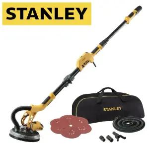 스탠리 전동 유선 드라이월 샌더 장대 벽면 천장 샌딩기 SW75