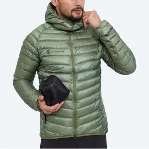 큐물러스 남성 경량패딩 구스다운 등산 자켓 기능성 점퍼 2컬러