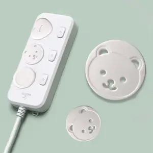 무타공 멀티탭 가리개 안전커버 콘센트덮개