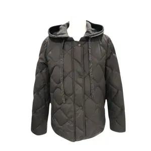 [롯데백화점]엠씨 후드 니트배색 오리털패딩 M54D064