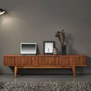 노빈화 멀바우 원목 1800 거실장