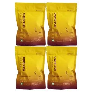 백년농가 유기농 지리산 상황버섯쌀 300g 4개 / 써클