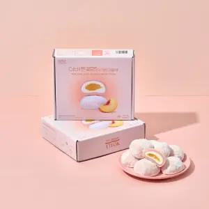 [더바른떡] 복숭아요거트크림떡 360g x 2박스 개별포장