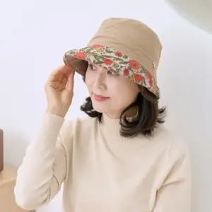 엄마옷 마미소 양귀비 나비 벙거지 여성 겨울 모자 국내생산 할머니 빅사이즈 40 70 마담 중년 여성 옷