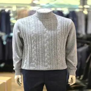 [인디안] 인디안 남성 울혼방 케이블 롱터틀넥 니트 MIUBF4W9371 04