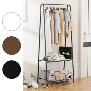 고품질 인테리어 스탠드 드레스룸 선반 옷장 행거 철제 튼튼 (WFFUOFY)