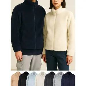 [이지바이] 윈터웨이브 남녀공용 장모플리스 후리스 데일리 자켓 U6WJ04 _P407976615