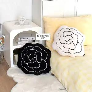 빅무드 동백꽃 인테리어 소파쿠션 방석