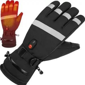 겨울 방한 장갑 스포츠 온열 남성 충전식 발열 장갑 여성 오토바이 스마트폰 겨울용 3단계 반사띠 라이딩