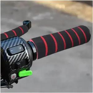 오토바이 스펀지 핸들 브레이크 레버 그립 세트 스폰지 핸들그립 레바 손잡이 커버 스쿠터 튜닝 용품